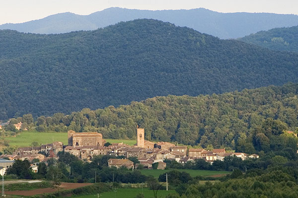 Santa Pau village